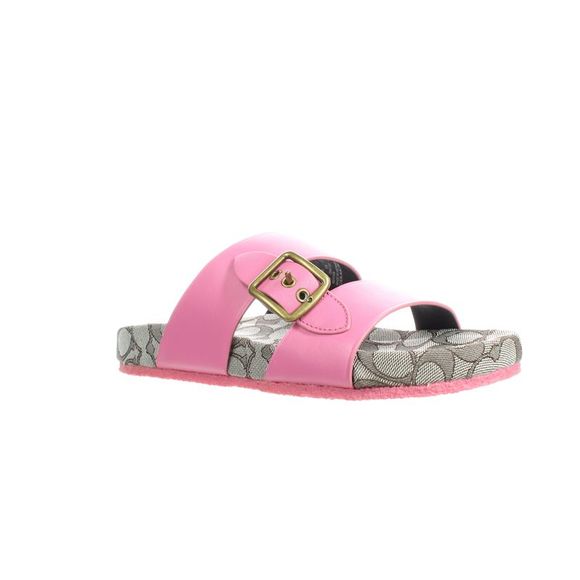 Coach Womens Pink Sandals Size 9 Medium (B, M) - Picture 2 of 4